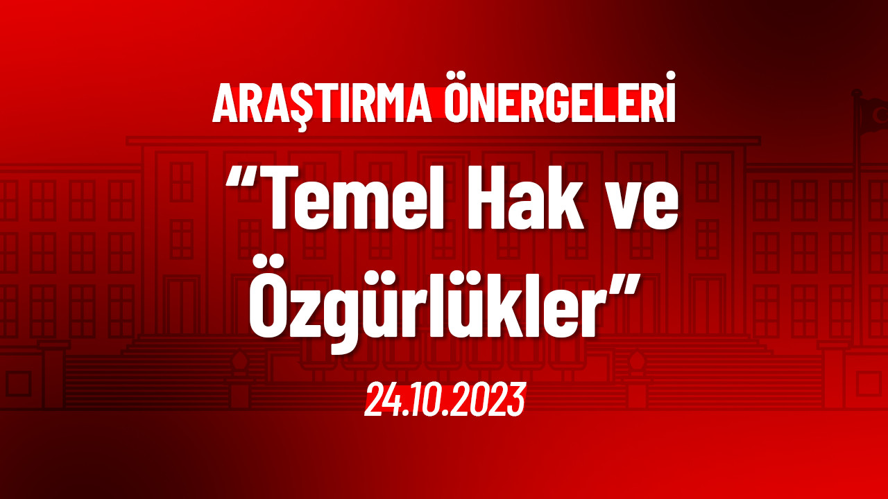 5651 Sayılı Kanun Hakkında Araştırma Önergesi