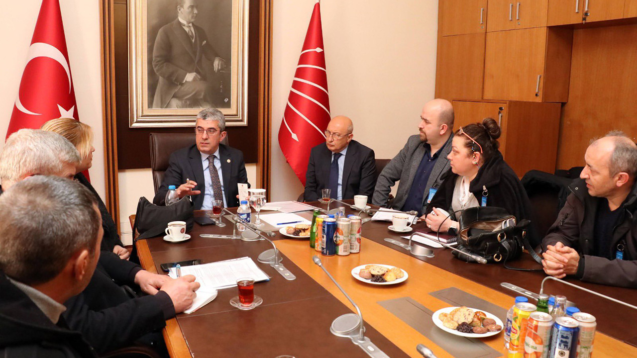 100 bin Toplu Konut Projesinin Mağdurları Meclis’te Bizi Ziyaret Etti