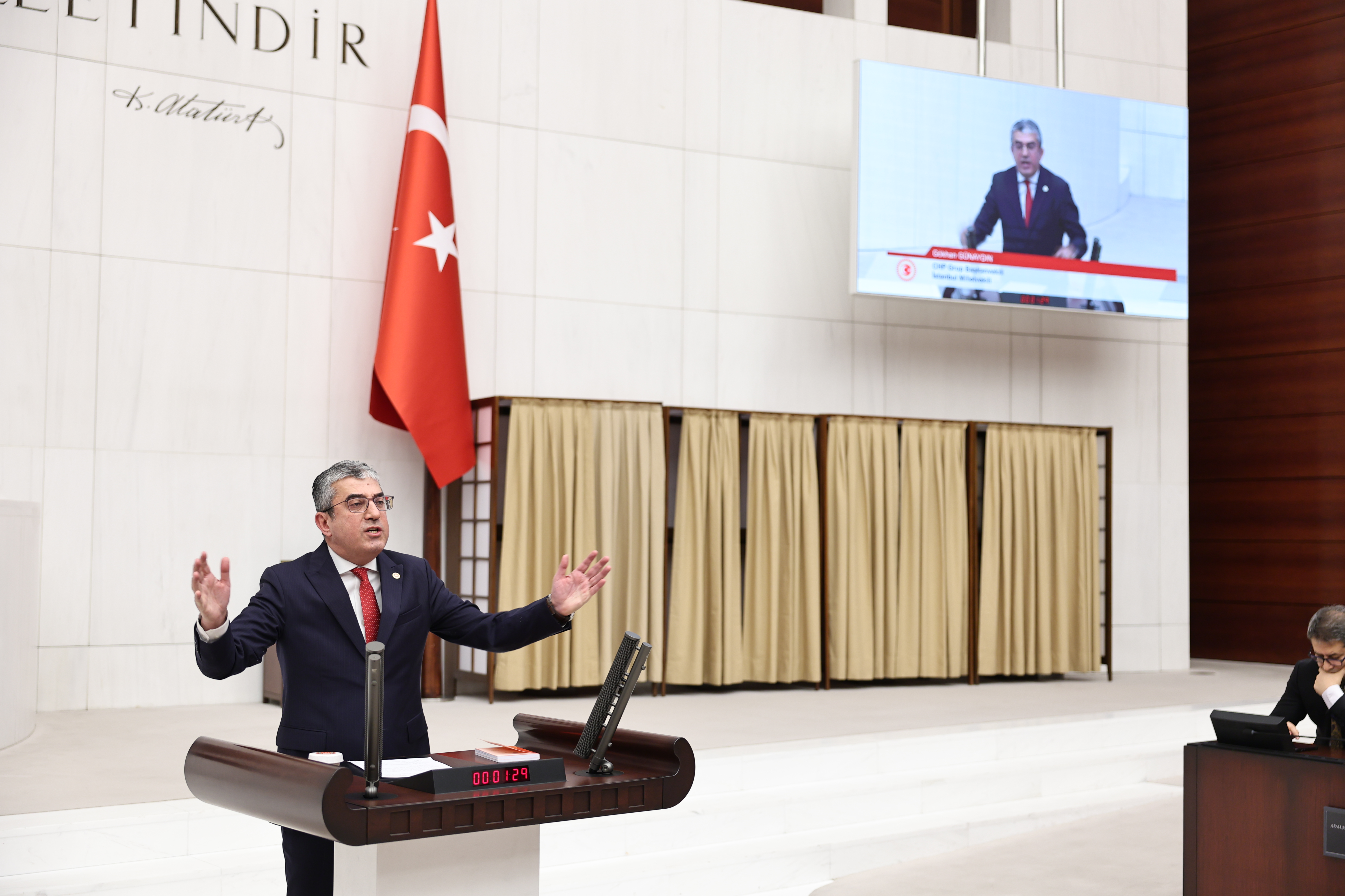VideoHaber, Gökhan Günaydın, TBMM, Türkiye Büyük Millet Meclisi, CHP, Cumhuriyet Halk Partisi, Gündem, Basın Toplantısı, CHP Grup Başkanvekili, CHP Grubu, Milletvekili, İstanbul Milletvekili, Güncel, Haber, Siyaset, Politika, Numan Kurtulmuş, Can Atalay, Birleşik Arap Emirlikleri, Anayasa, Yargıtay 3. Ceza Dairesi, Anayasa Mahkemesi, Hukuk, Adalet, Bekir Bozdağ, AKP, Yargıtay, Gezi, Gezi Davası, Gezi Direnişi