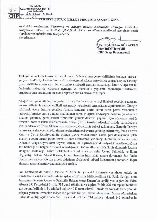 T.C. Ulaştırma ve Altyapı Bakanı’na Sorduk!