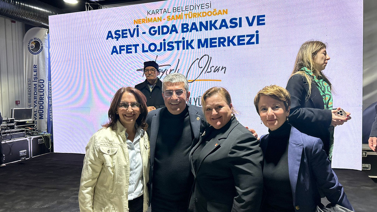 Kartal, Neriman-Sami Türkdoğan Aşevi ve Gıda Bankası İle Afet Lojistik Merkezi’nin Açılışına Katıldık