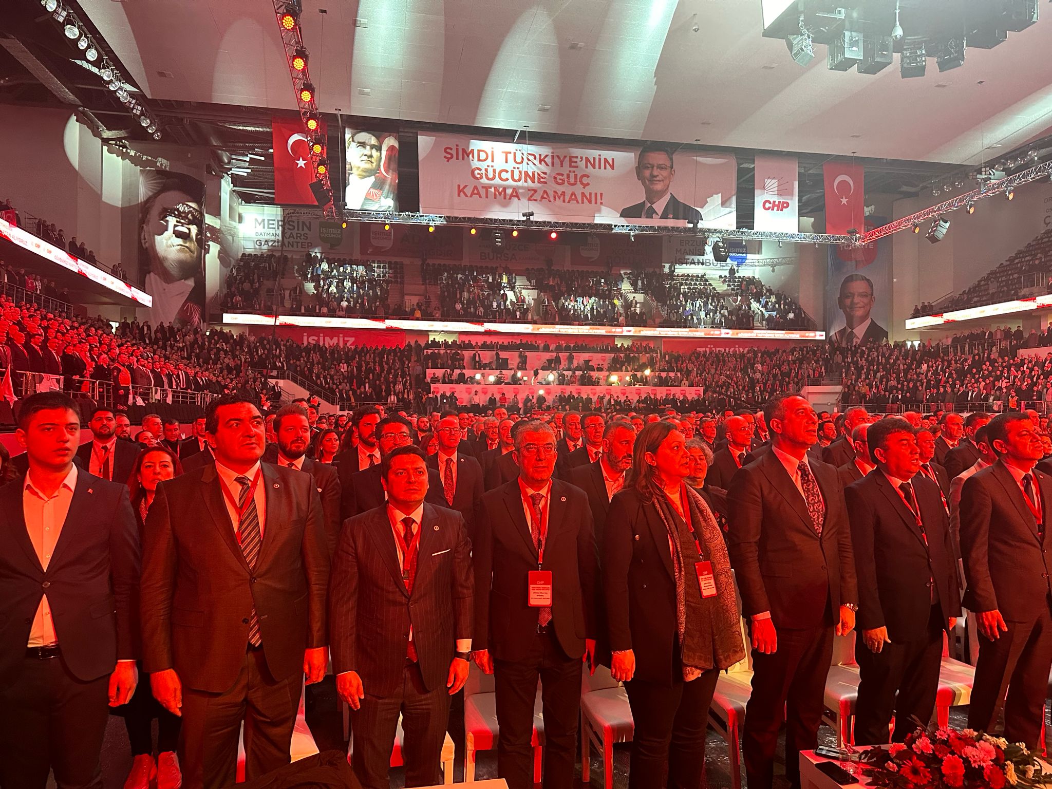 Cumhuriyet Halk Partisi Aday Tanıtım Toplantısı'ndayız