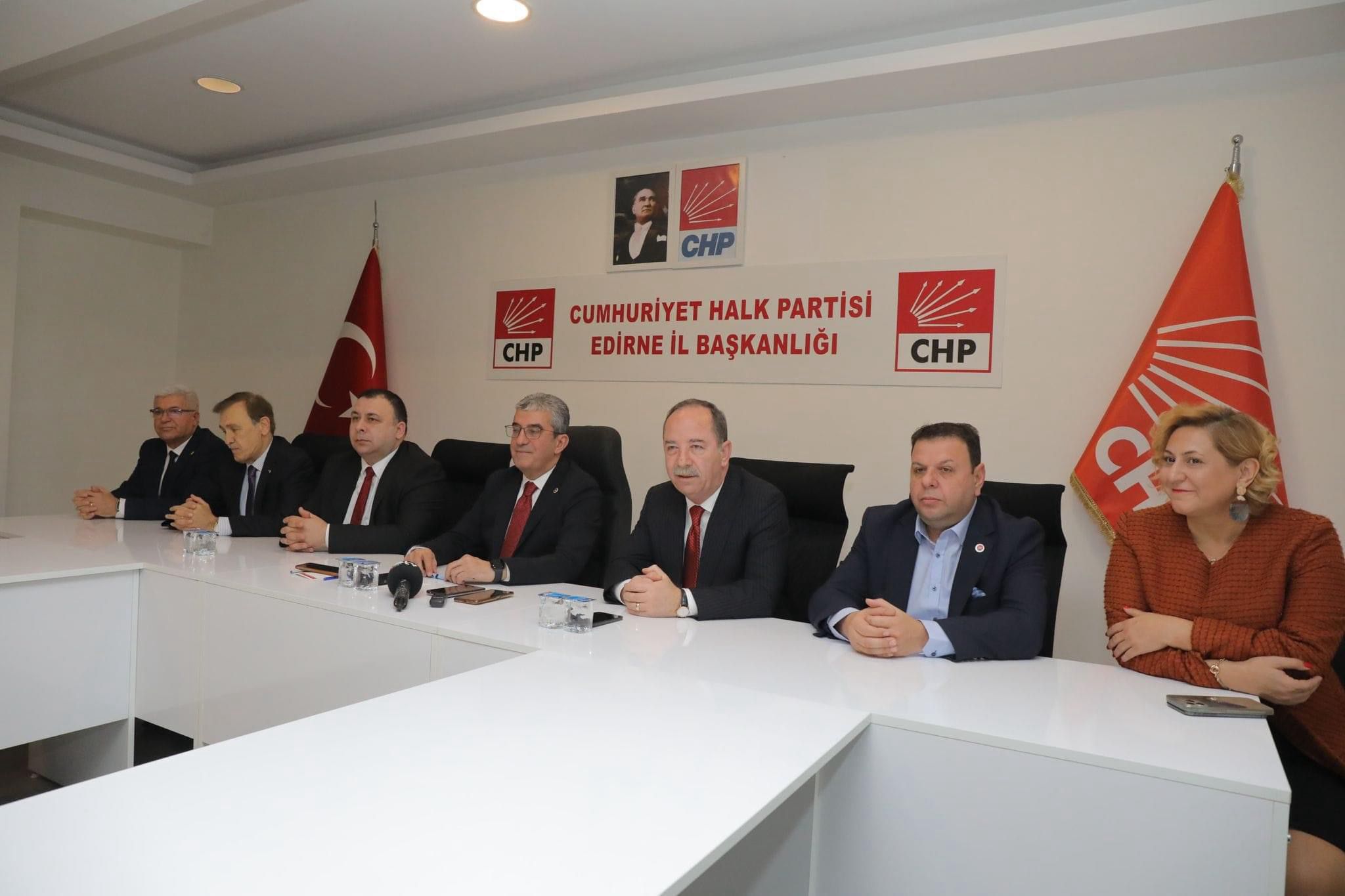 Partimizin Edirne İl Binasını Ziyaret Ettik