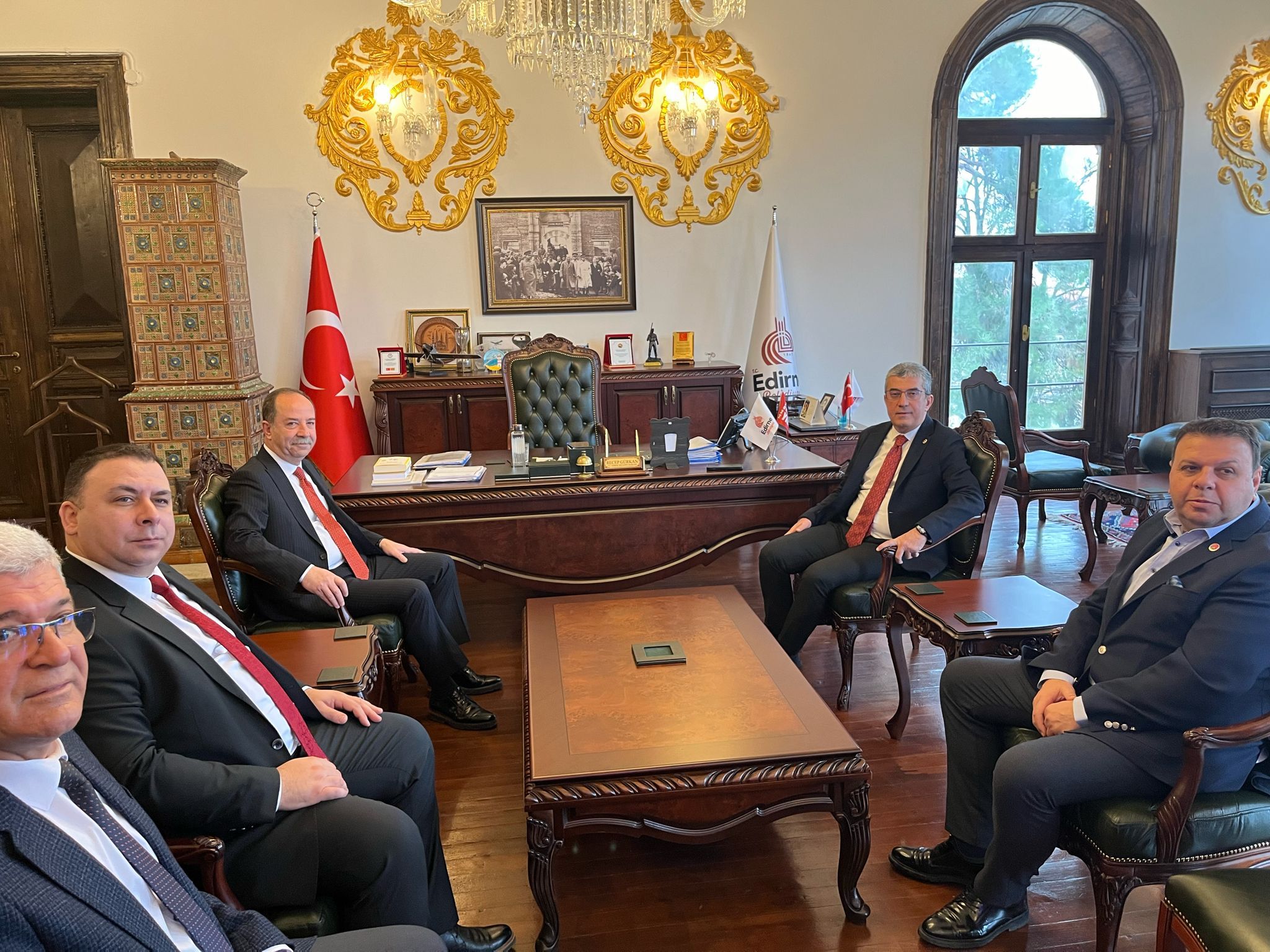 Partimizin Edirne İl Binasını Ziyaret Ettik