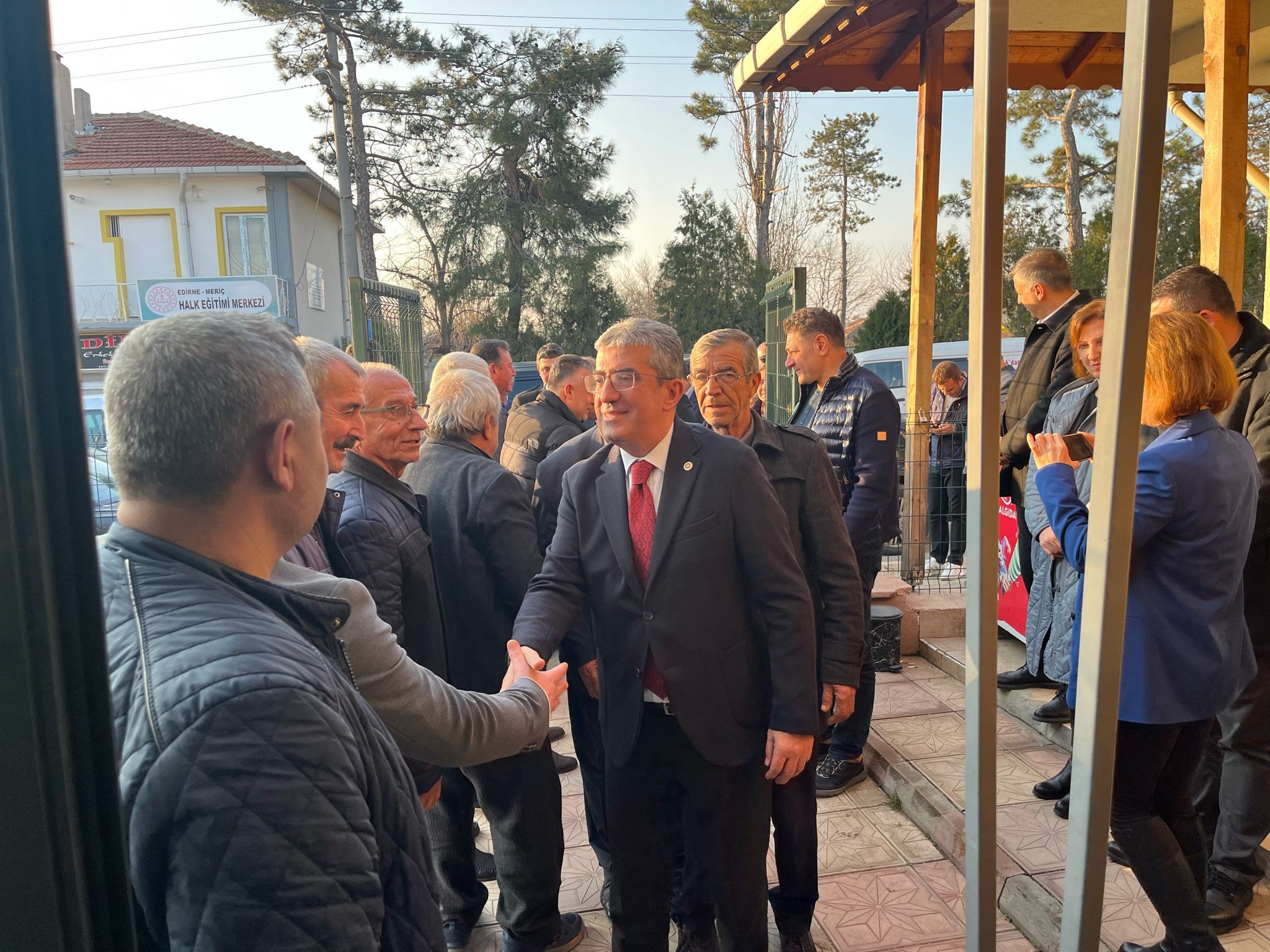 Edirne Milletvekilimiz, Parti Yöneticilerimiz ve Adayımız İle Birlikte Meriç’teyiz