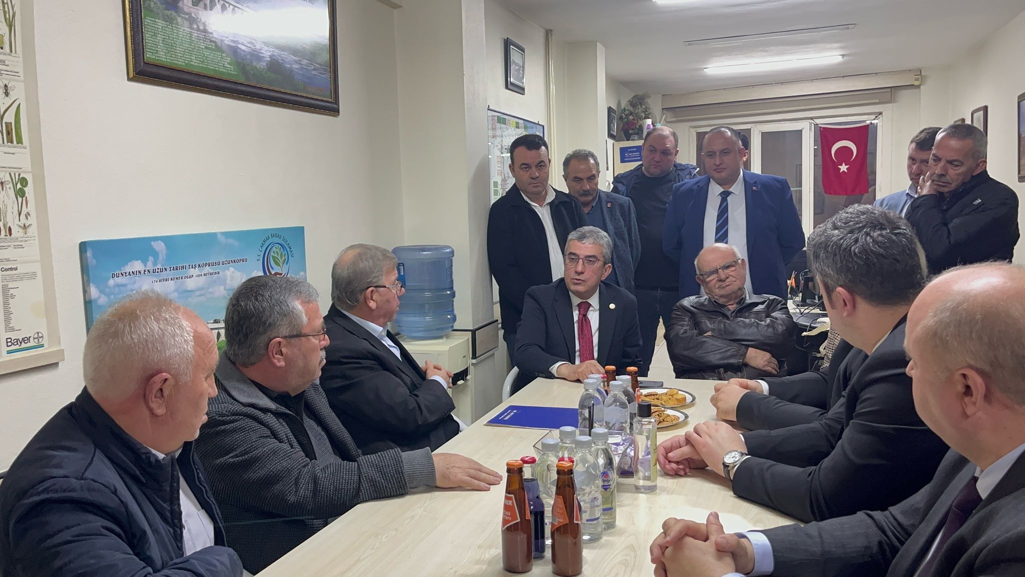 Belediye Başkanımız ve örgütümüz ile Birlikte Uzunköprü’deyiz