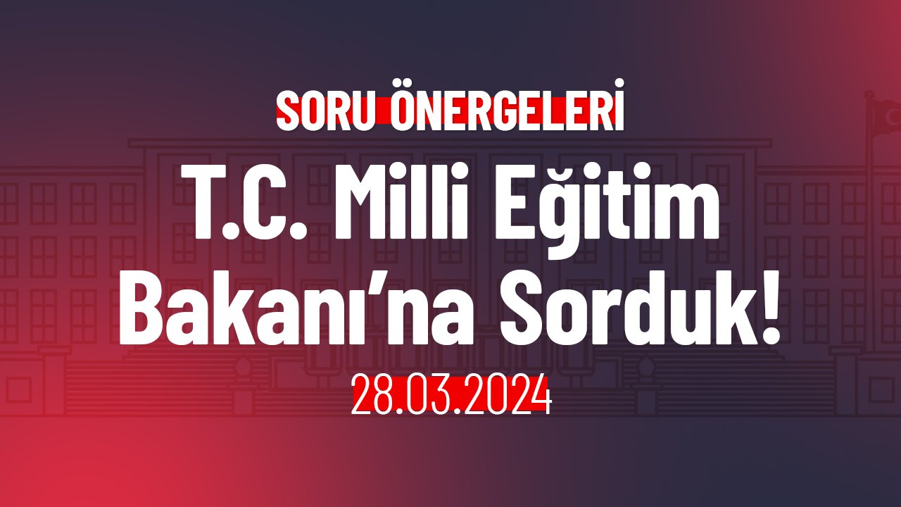 Karabük Üniversitesi Hakkında Soru Önergesi