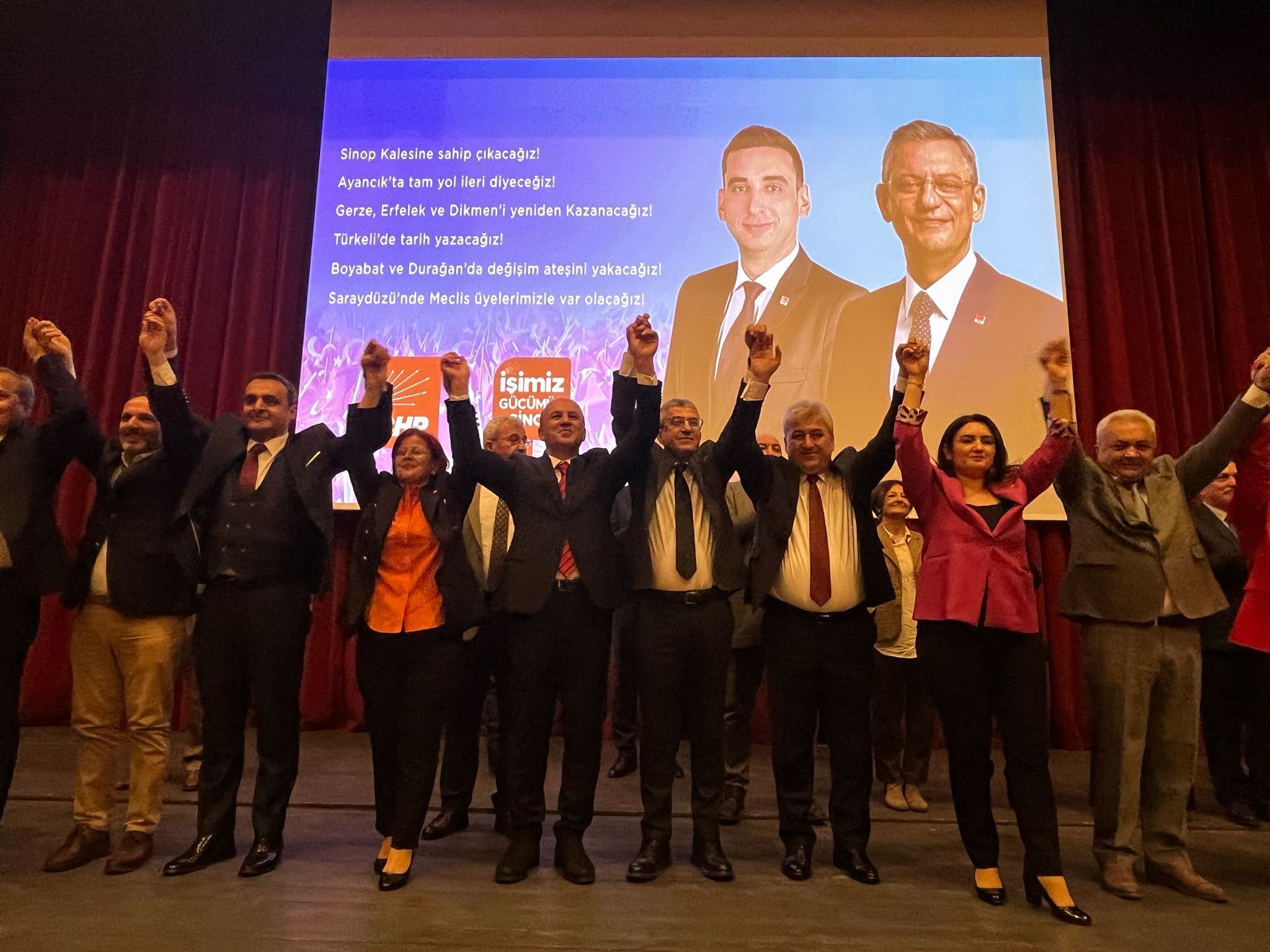 Sinop’ta gücümüze güç katacağız
