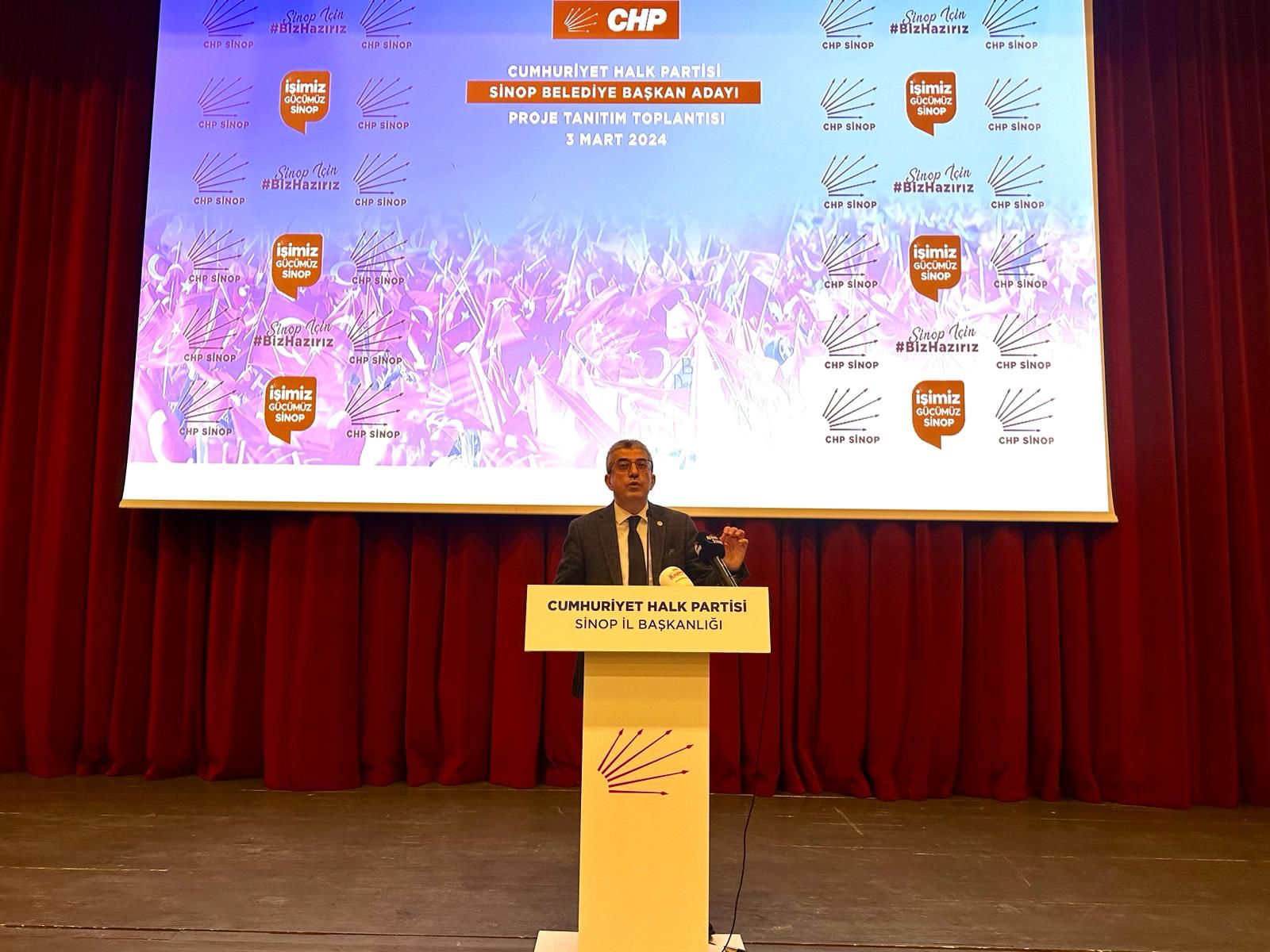 Sinop’ta gücümüze güç katacağız
