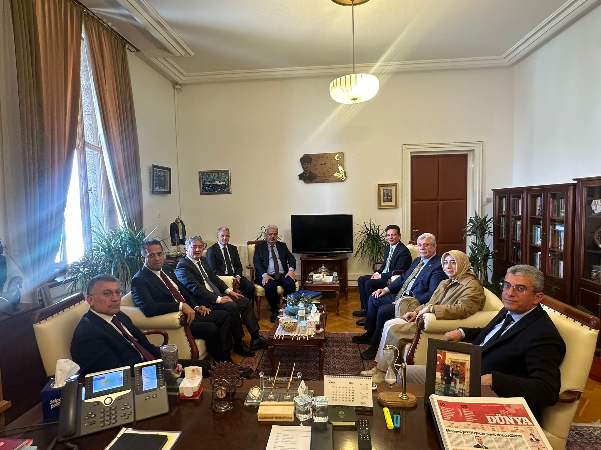 AK Parti ve MHP Grupları Taziye Ziyaretinde Bulundular