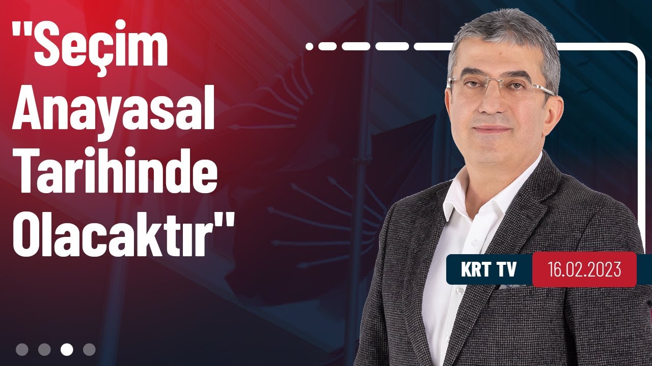CHP Grup Başkanvekili Gökhan Günaydın KRT - Gündem Özel programında seçim gündemi ile ilgili değerlendirelerde bulundu.