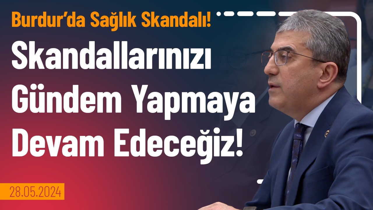 Burdur Devlet Hastanesi diyaliz skandalı... Neyi saklıyorsunuz? Özel hastanesi olan Sağlık Bakanı, hastalara erişmemizi engelleyerek ne yapmaya çalışmaktadır?