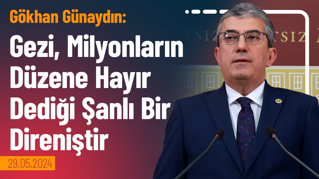 Gezi direnişinde anayasal direnme hakkını kullanan Gezi'de beraber olduğumuz tüm yurttaşlarımızı ve hayatlarını kaybeden çocuklarımızı saygıyla selamlıyorum.