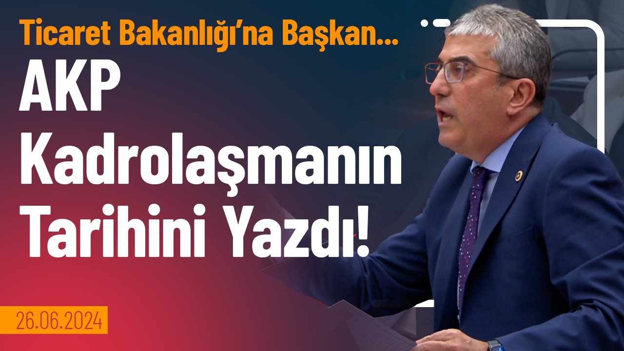 Balıkesir'in Edremit ilçesinde sağlık memuru olarak görev yapan bir kişi Ticaret Bakanlığı'na Daire Başkanı olarak atanıyor!