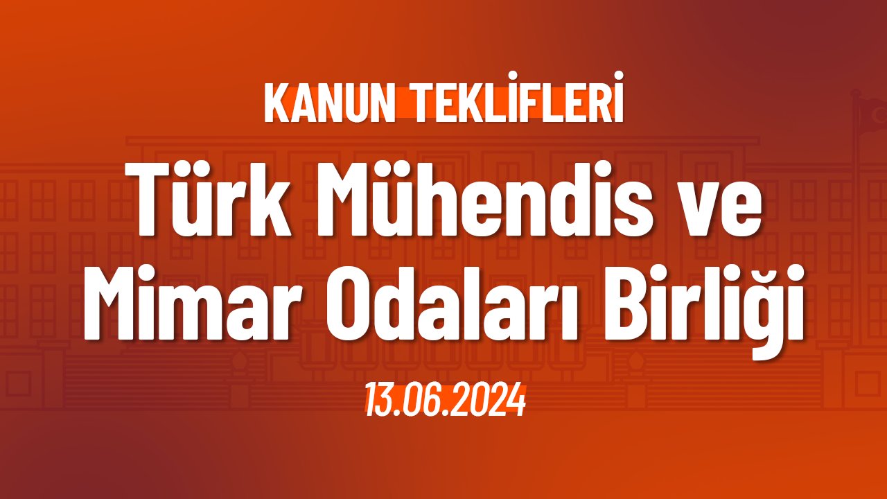 TMMOB Hakkında Kanun Teklifi