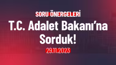 Tayfun Kahraman sorularımın T.C. Adalet Bakanı Yılmaz Tunç tarafından Anayasa’nın 98 ve TBMM İçtüzüğünün 96 ve 99’uncu maddeleri gereğince yazılı olarak cevaplandırılmasını talep ederim.