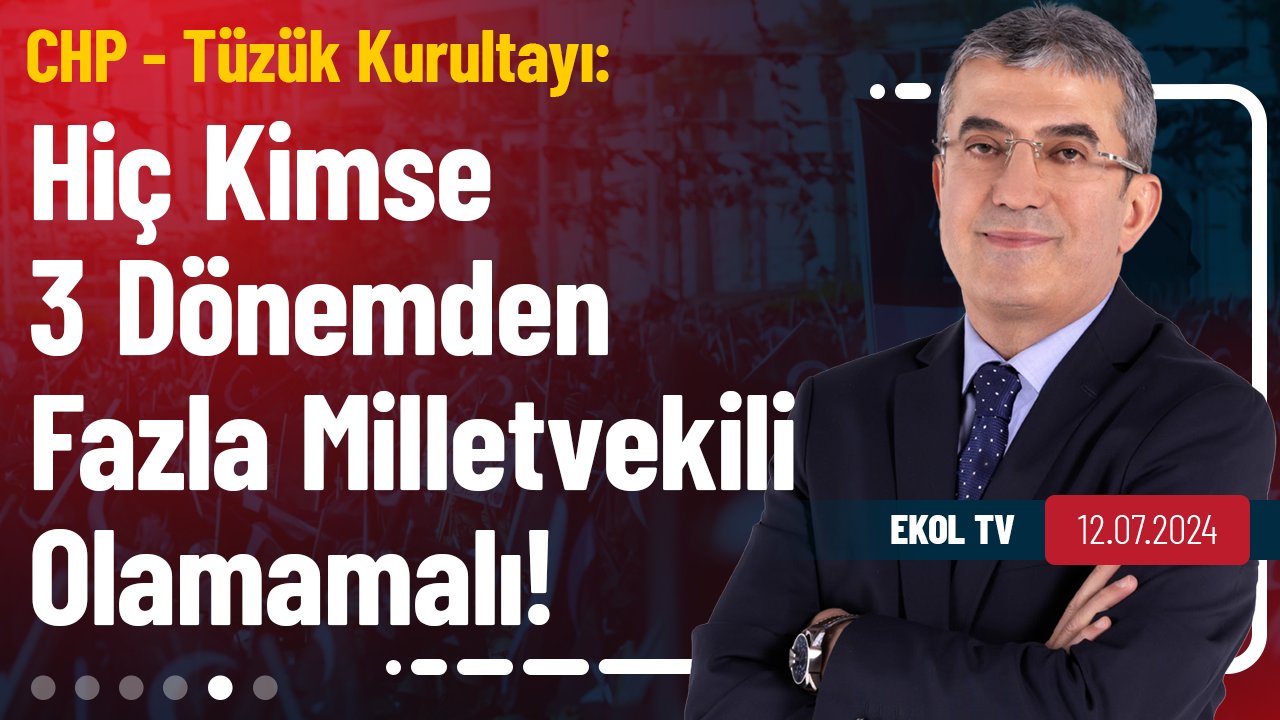 Ekol TV - Geniş Açı: Kemal Kılıçdaroğlu - Tanju Özcan gerilimi MYK'da görüşülecek ve oradan karar çıkacak. Hiç kimse bu tip işlere girmemeli.