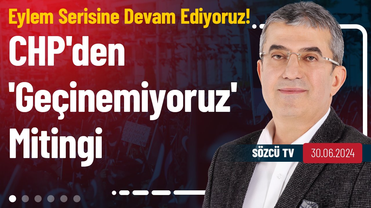 Cumhuriyet Halk Partisi Grup Başkanvekili Gökhan Günaydın Sözcü TV - Aklın Yolu programında Senem Toluay Ilgaz'ın sorularını yanıtlayarak gündeme ilişkin değerlendirmelerde bulundu: Yüzlerce geçinemeyen Kocaeli - Geçinemiyoruz Mitingi ile sesini duyurmaya çalıştı.