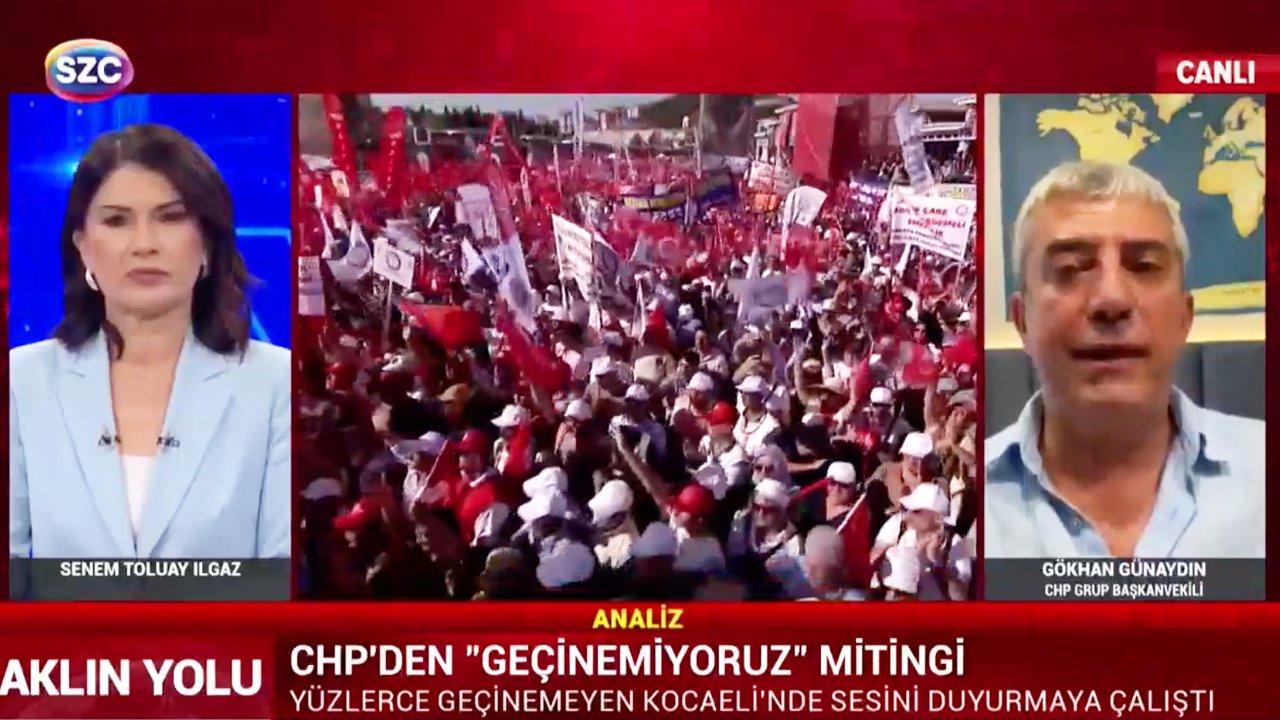 CHP'den Kocaeli'de Geçinemiyoruz Mitingi