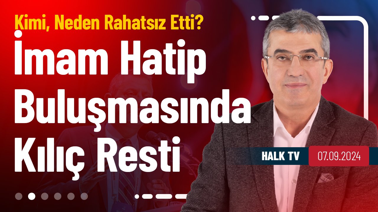Doç. Dr. Gökhan Günaydın Halk TV'de yayınlanan Nasıl Olacak? programında Bengü Şap Babaeker'in sorularını yanıtlayarak İmam Hatip buluşmasında Erdoğan'ın kılıç resti, CHP'de tamamlanan Tüzük Kurultayı ve Mansur Yavaş'ın sözleri hakkında değerlendirmelerde bulundu.