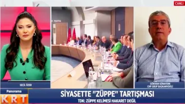 Cumhuriyet Halk Partisi Grup Başkanvekili Gökhan Günaydın KRT TV'de Seçil Özer'in sunduğu Panorama programında son günlerde siyasette 'Züppe' tartışmaları ile başlayan üslup sertleşmelerini değerlendirdi.
