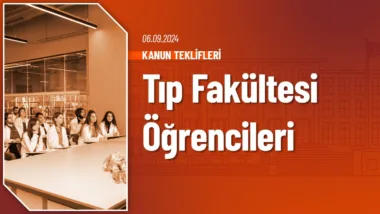 Cumhuriyet Halk Partisi Grup Başkanvekili Gökhan Günaydın, tıp fakültesi öğrencileri ile ilgili kanun teklifini TBMM Başkanlığı’na sundu.