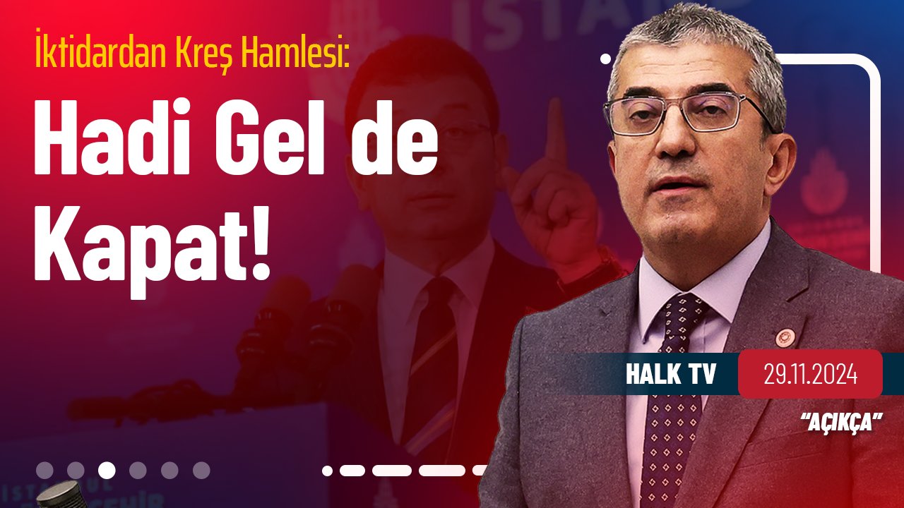 İmamoğlu ve İBB'ye karşı başlatılmaya çalışılan kreş kuşatmasını değerlendiren Günaydın; atacakları her adım misli ile kendi ayaklarına dolanacaktır!