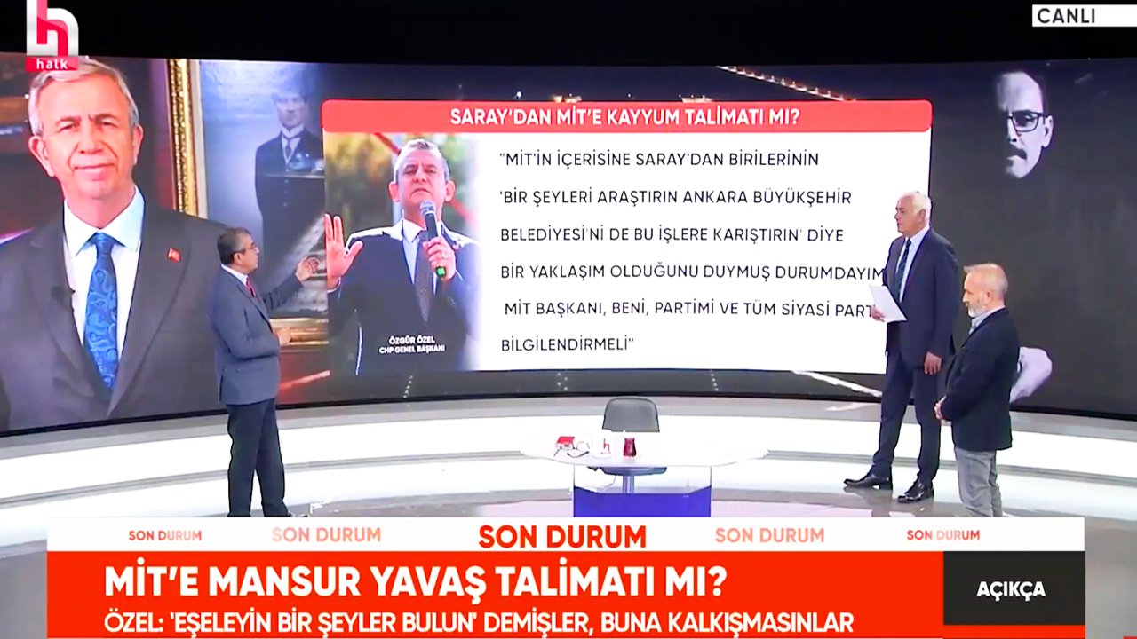 MİT'e Mansur Yavaş Talimatı mı?