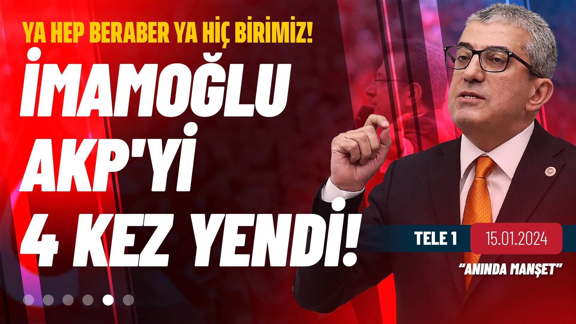 İmamoğlu 4 Kez AKP'yi Yendi!