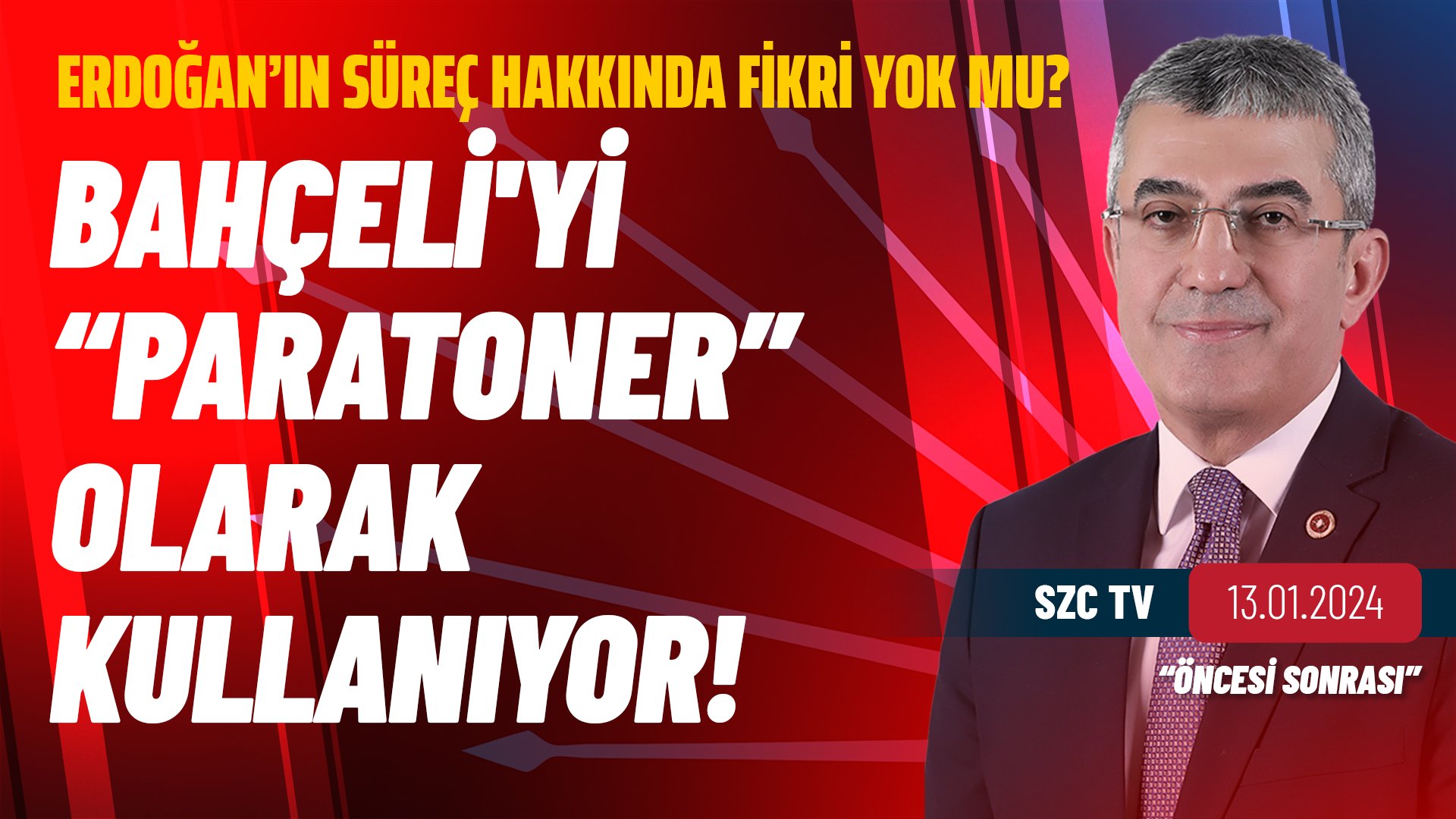 Bahçeli'yi Paratoner Olarak Kullanıyor!