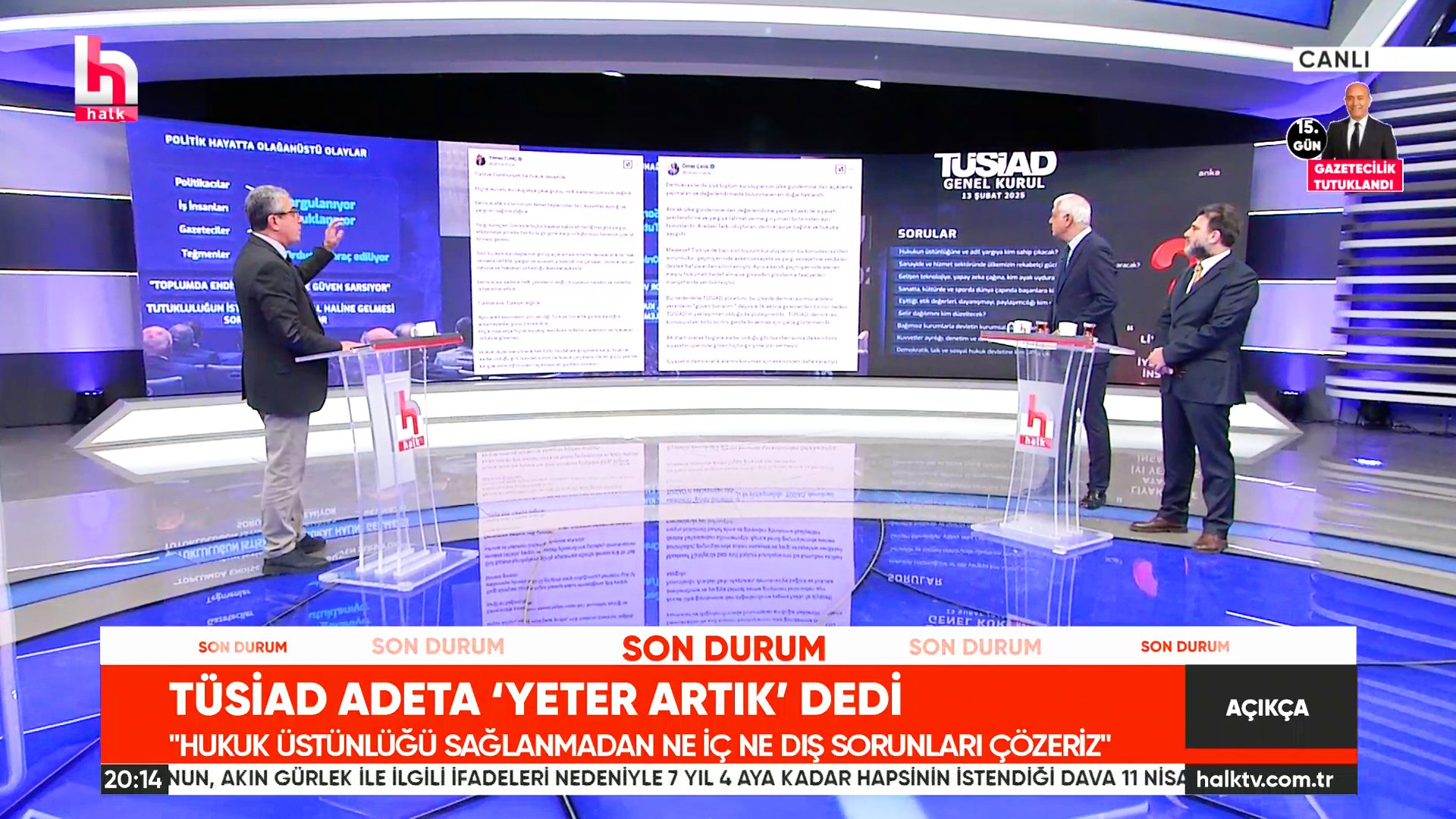 TÜSİAD Adeta 'Yeter' Dedi!