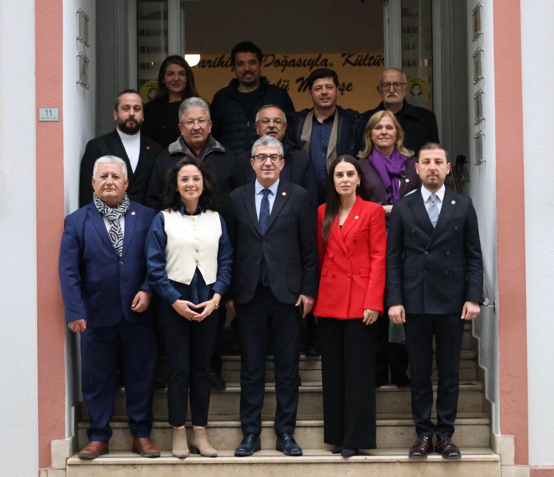 Muğla büyükşehir belediyemiz, Menteşe belediyemiz, Muğla il ve Menteşe ilçe örgütlerimizi ziyaret ettik.
