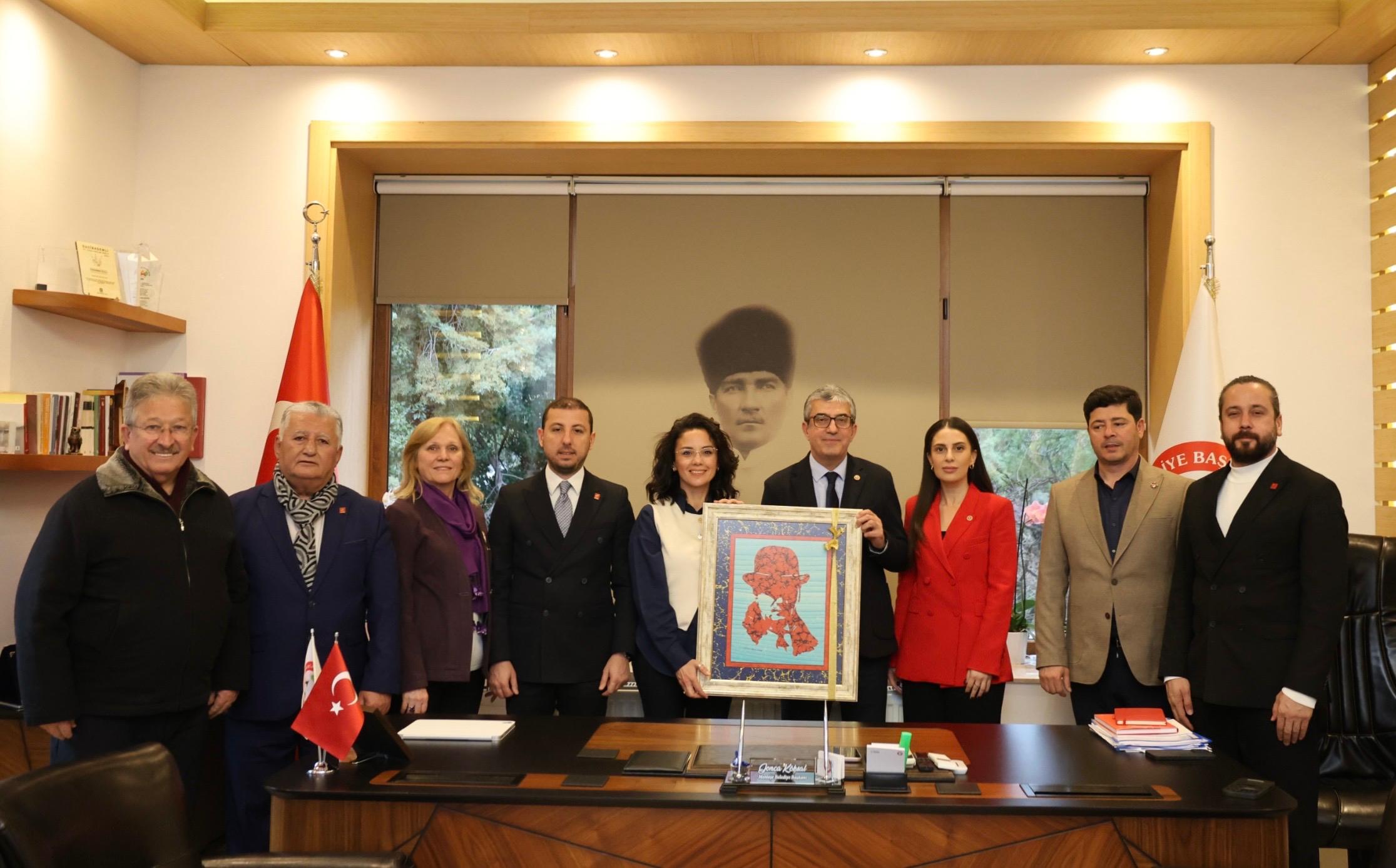 Muğla büyükşehir belediyemiz, Menteşe belediyemiz, Muğla il ve Menteşe ilçe örgütlerimizi ziyaret ettik.