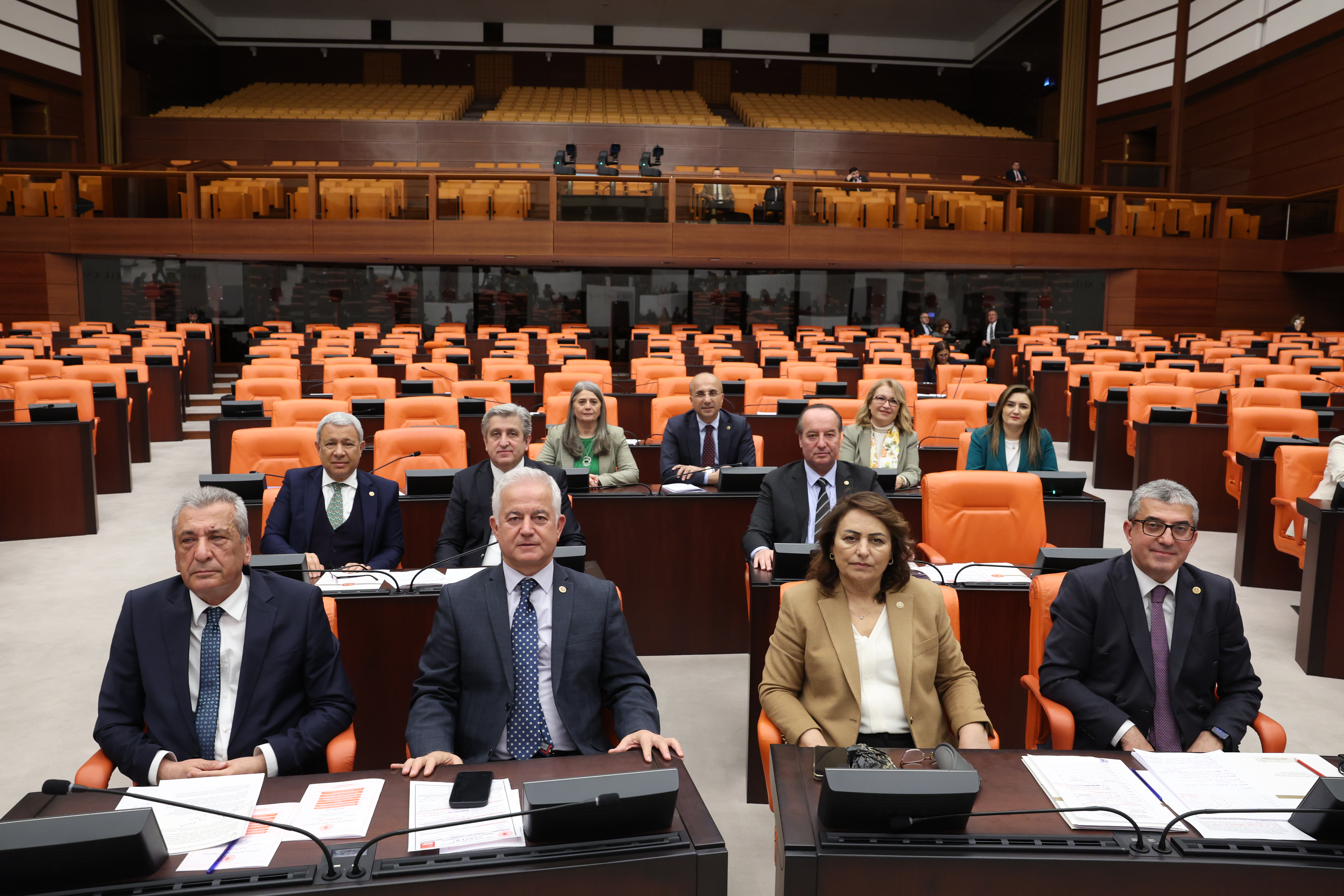 Muhalefetten TBMM'de TÜSİAD soruşturmasına tepki... Cumhuriyet Halk Partisi Grup Başkanvekili Gökhan Günaydın Türkiye Büyük Millet Meclisi Genel Kurul Salonu'nda yaptığı konuşmada kararı eleştirdi
