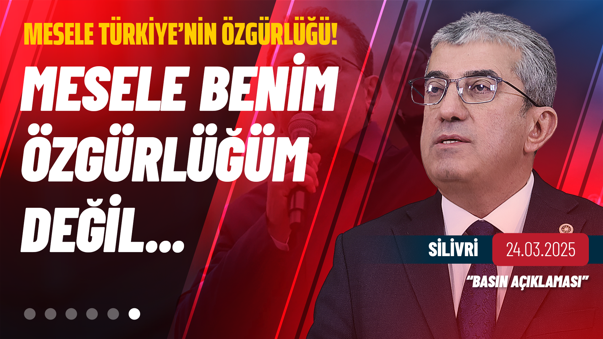 CHP Grup Başkanvekili Gökhan Günaydın dün tutuklanan İBB Başkanı Ekrem İmamoğlu'nu Silivri'de ziyaret etti.
