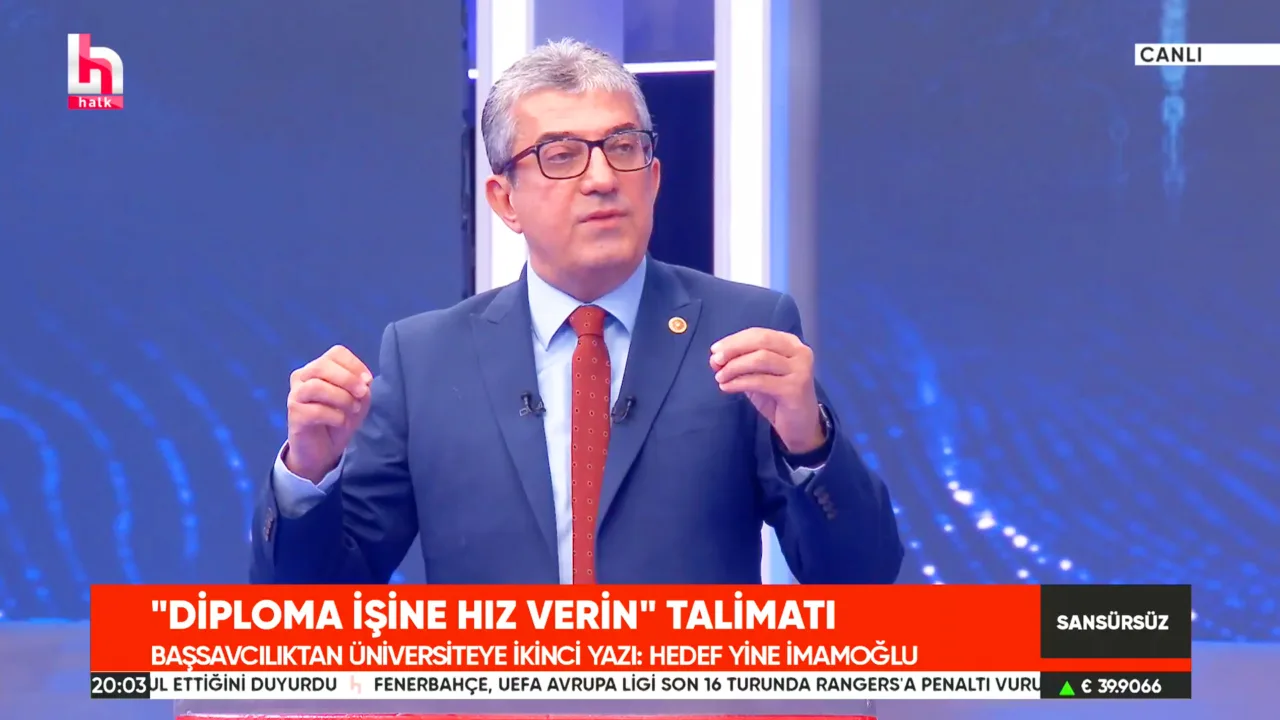 Doç. Dr. Gökhan Günaydın; Başsavcılıktan İstanbul Üniversitesi'ne ikinci yazı: Hedef yine İmamoğlu!