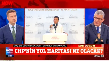 Cumhuriyet Halk Partisi Grup Başkanvekili Gökhan Günaydın SZC TV'de Ekrem İmamoğlu'nun gözaltına alınmasına ilişkin değerlendirmelerde bulundu.