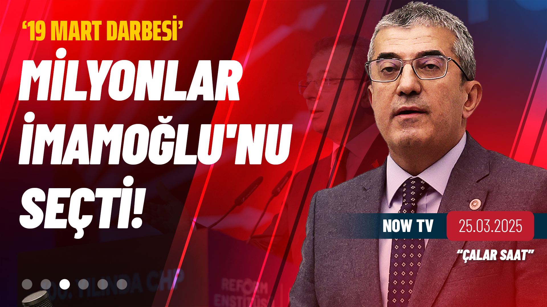 Cumhuriyet Halk Partisi Grup Başkanvekili Gökhan Günaydın NOW TV'de Silivri'de Ekrem İmamoğlu ziyaretine ilişkin değerlendirmelerde bulundu.