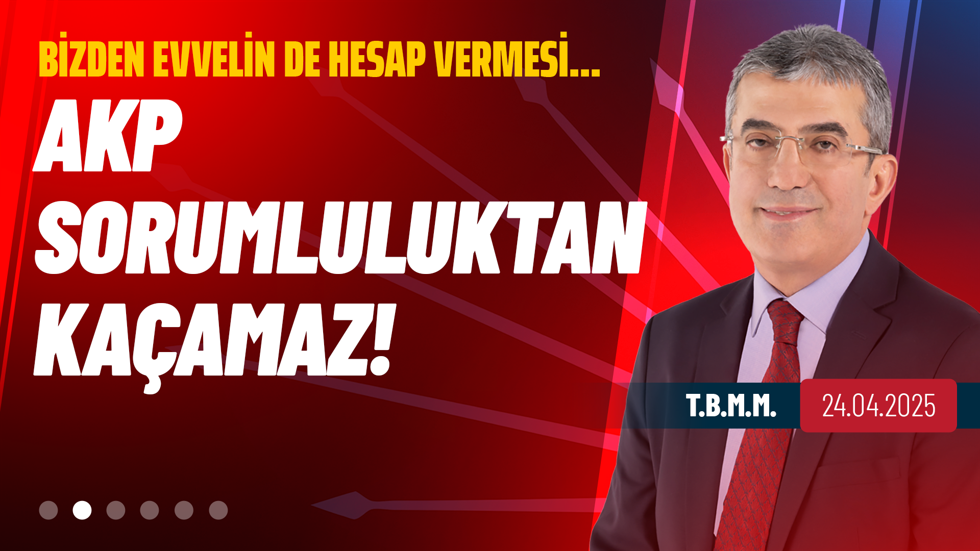 CHP Grup Başkanvekili Gökhan Günaydın: "Biz 2019'dan sonraki sürece ilişkin hesabımızı vereceğiz, bizden evvelin de hesap vermesini talep edeceğiz"