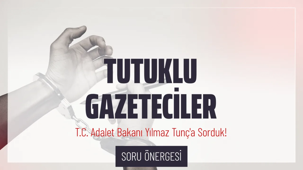 CHP Grup Başkanvekili Gökhan Günaydın, T.C. Adalet Bakanı Yılmaz Tunç'un yanıtlaması istemiyle, tutuklu gazeteciler ile ilgili verdiği soru önergesini TBMM Başkanlığı’na sundu.