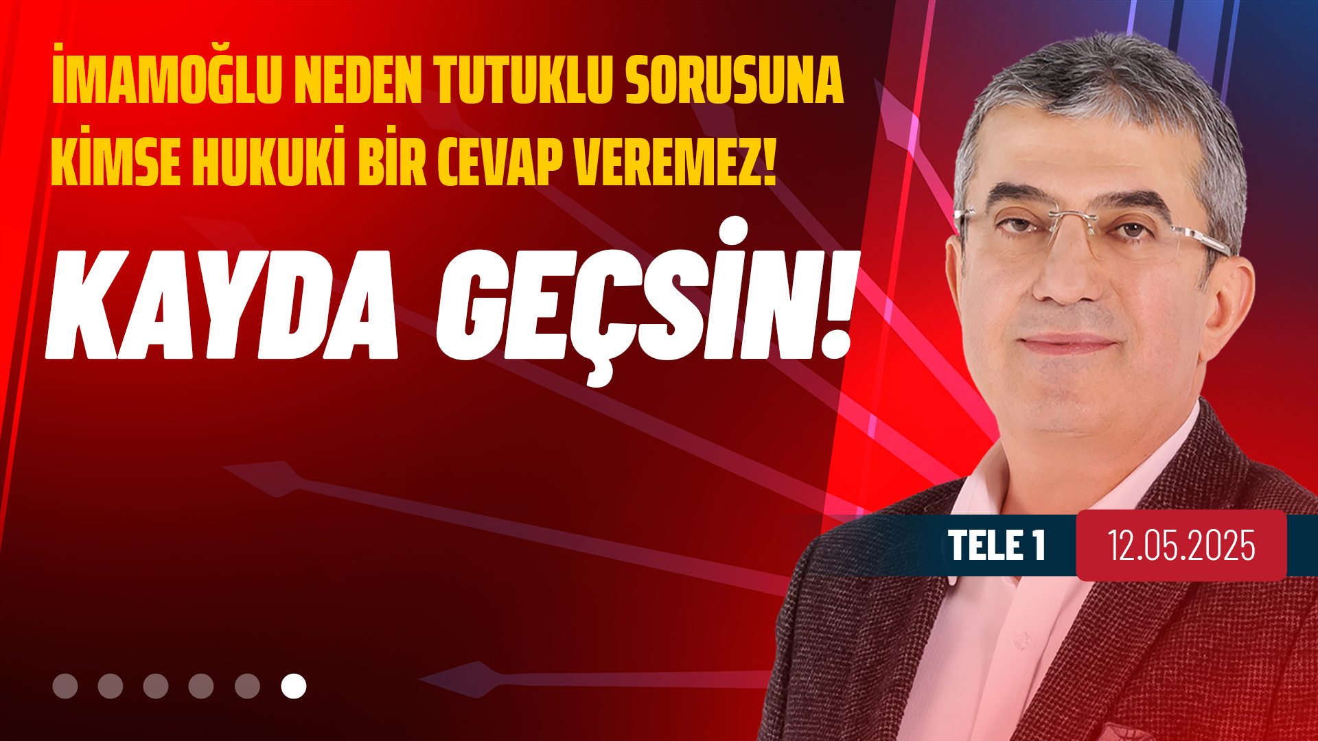 Doç. Dr. Gökhan Günaydın: CHP’ye, İstanbul Büyükşehir Belediyesi Başkanı ve CHP Cumhurbaşkanı Adayı Ekrem İmamoğlu’na ve İBB’ye yönelik operasyonlar sürerken başlatılan süreç hakkında TELE 1 canlı yayınında değerlendirelerde bulundu.