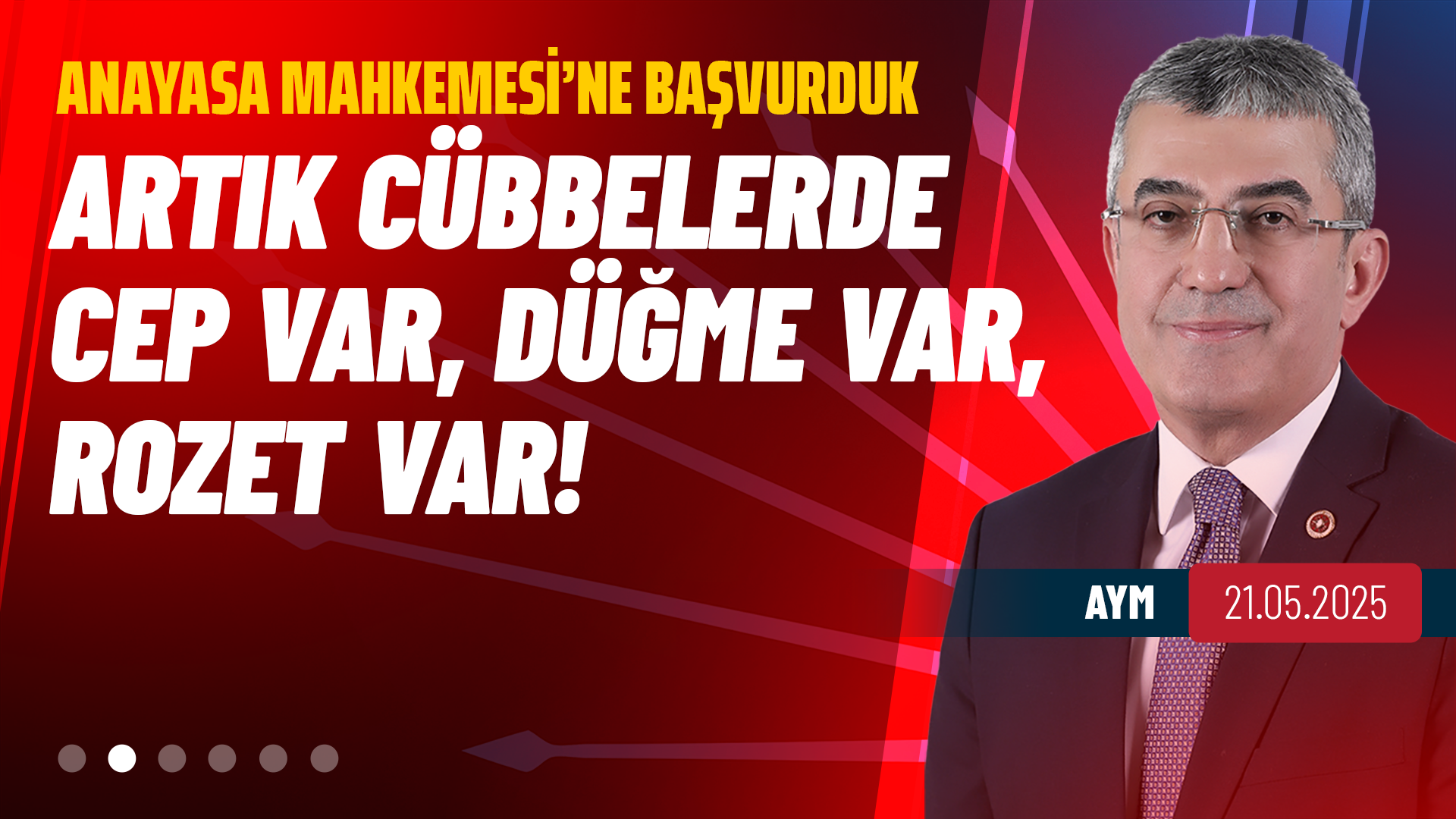 CHP, TBMM Genel Kurulu'nda dün yapılan Hakimler Savcılar Kurulu'nun (HSK) 5 üyesinin seçiminin, yürürlüğünün durdurulması ve iptali istemiyle Anayasa Mahkemesi’ne (AYM) başvurdu.