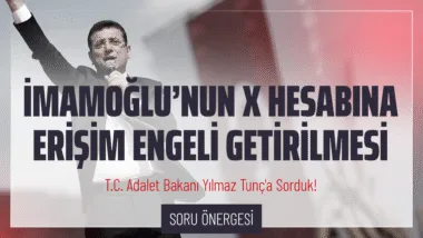 Yılmaz Tunç'a "İmamoğlu'nun X hesabının engellenmesine neden olan içerik tam olarak nedir?" sorusunu sorduk!