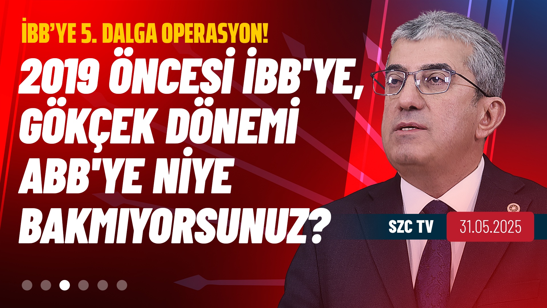 Cumhuriyet Halk Partisi Grup Başkanvekili Gökhan Günaydın SZC TV'de gündeme ilişkin değerlendirmelerde bulundu.