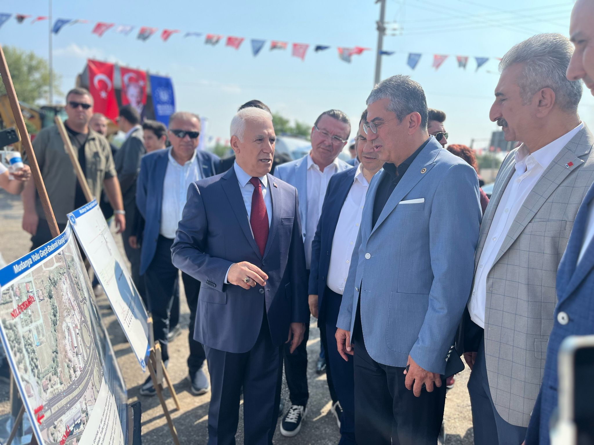 Mudanya Yolu Geçit Köprüsü ve Bademli Kavşağı'nın Temelini Attık