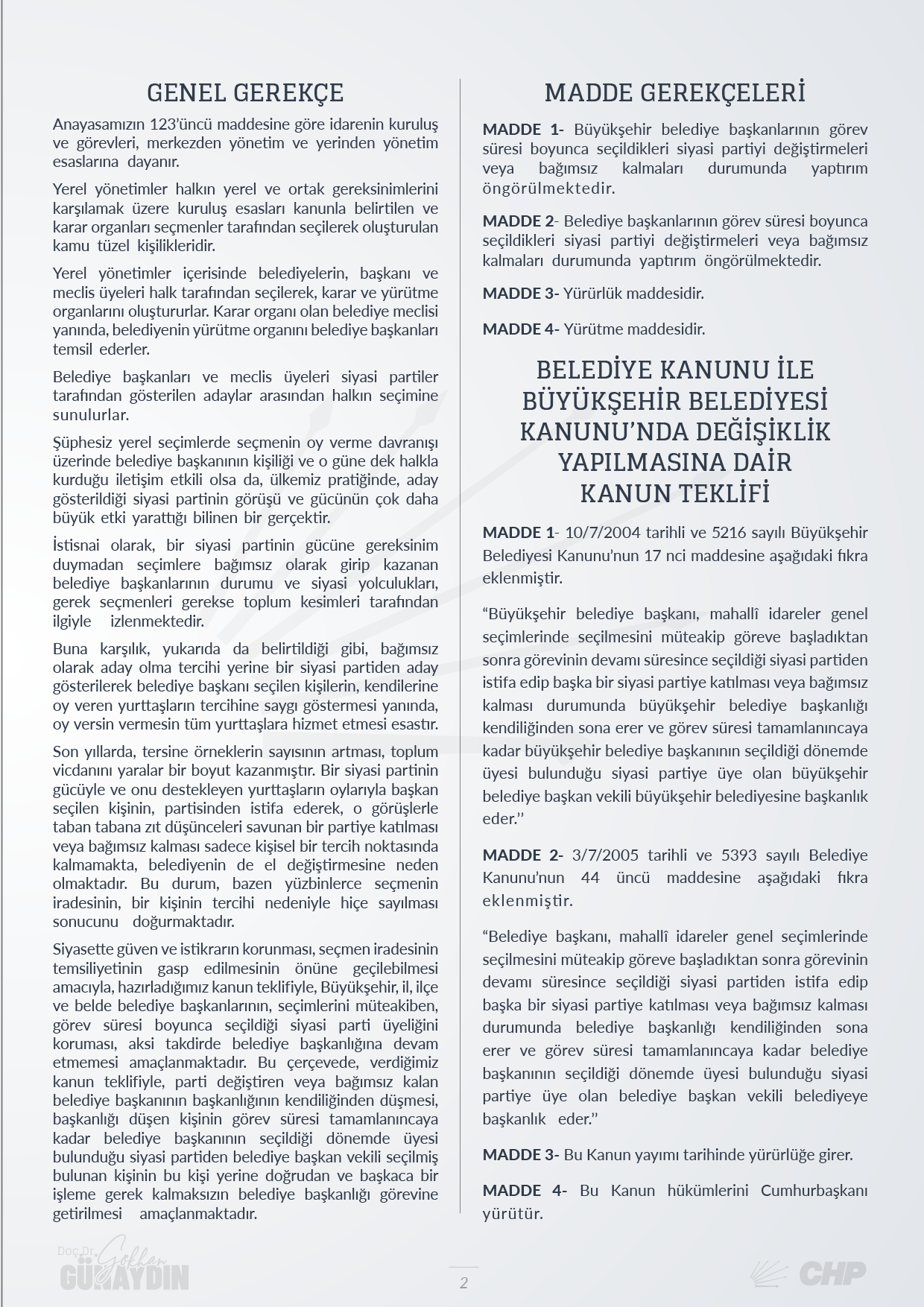 Belediye Başkanı Transfer Yasağı - 02
