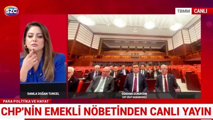 CHP’den Mecliste Emekli Nöbeti: Asgari Ücret 39 Bin TL Olana Kadar Buradayız