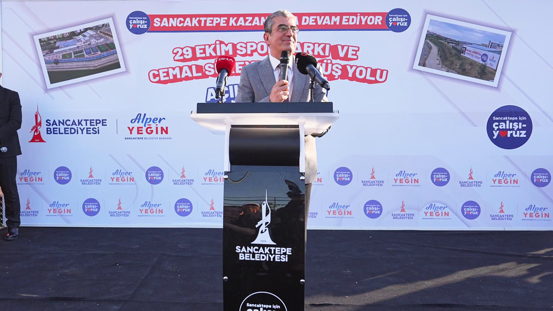 Sancaktepe Belediyesi 29 Ekim Spor Parkı ve Cemal Süreya Yürüyüş Yolu Açıldı