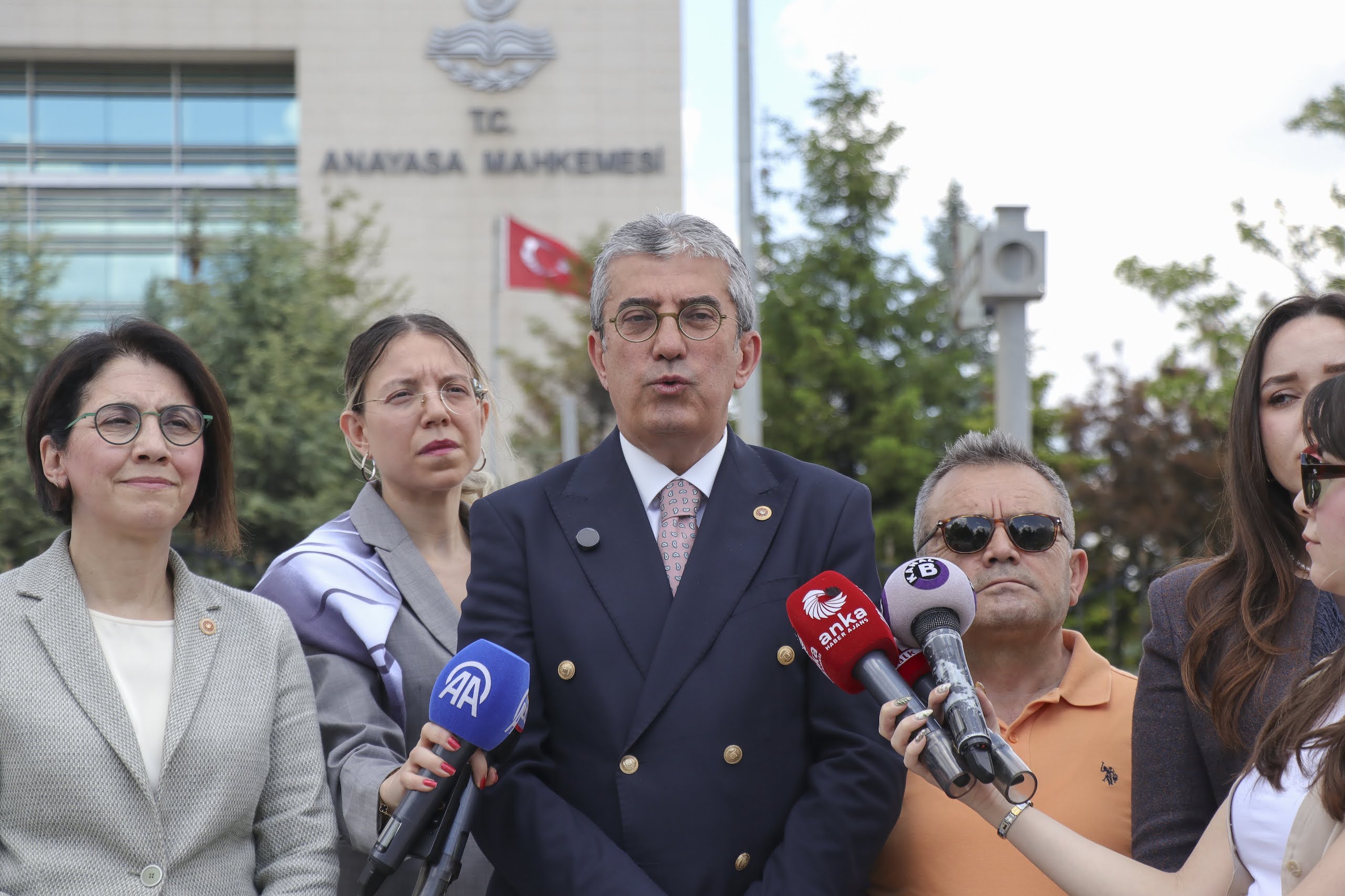 Gökhan Günaydın Anayasa Mahkemesine Başvuru Sonrasında Basın Açıklaması Yaptı