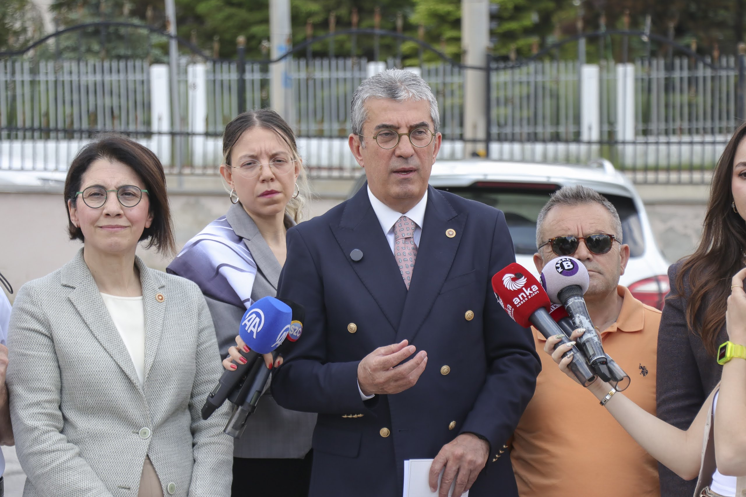 Gökhan Günaydın Anayasa Mahkemesine Başvuru Sonrasında Basın Açıklaması Yaptı